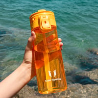 Bidon sport Super Sparrow TouchFlow Tritan cu pai - 750 ml - recipient pentru băuturi fără BPA, etanș, pentru sport și activități în aer liber 6