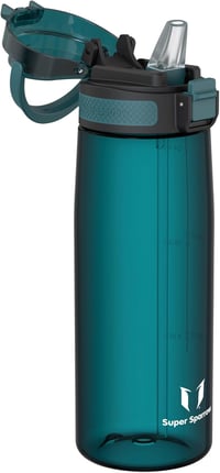 Super Sparrow TouchSip BPA-mentes sportpalack 500/750/1000ml Tritan szívószállal - 750 ml, Agave 2