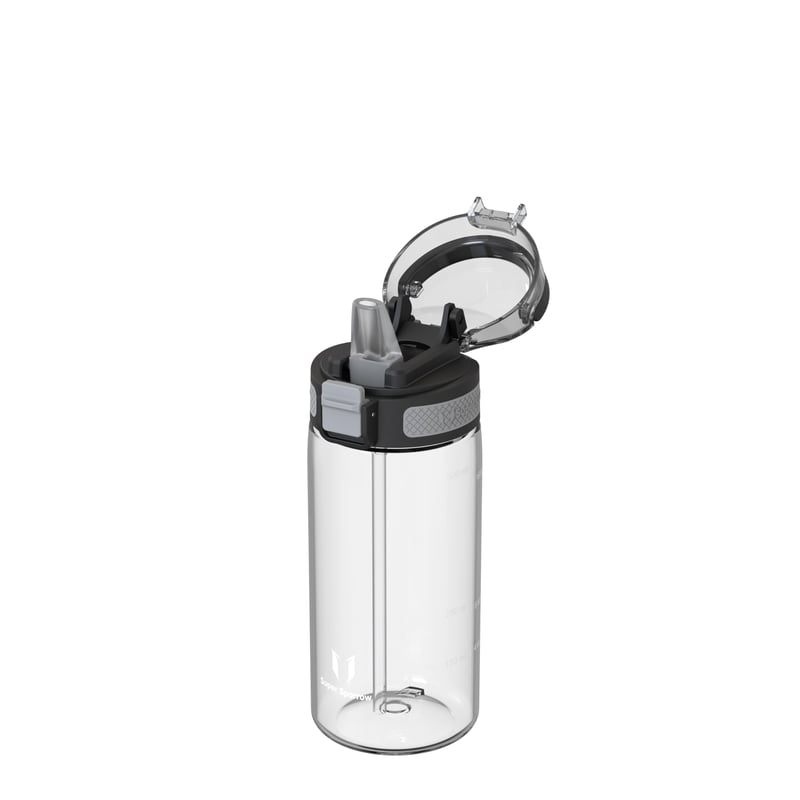 Fľaša na pitie Super Sparrow TouchSip Tritan so slamkou – 500 ml, nepriepustná, vhodná do umývačky riadu, bez BPA, pre deti, na bicykel