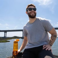 Športová fľaša Super Sparrow TouchSip Tritan so slamkou 1 l 4