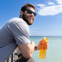 Športová fľaša Super Sparrow TouchSip Tritan so slamkou 1 l 3
