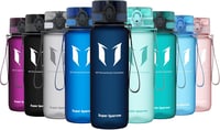 Super Sparrow Tritan Ivópalack 350-1000ml BPA-mentes Sportpalack Kerékpárhoz Edzéshez - 750 ml, Blueberry 1