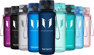 Super Sparrow Tritan sportpalack BPA-mentes - kék - 750 ml