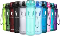 Super Sparrow Tritan Ivópalack 350-1000ml BPA-mentes Sportpalack Kerékpárhoz - 1,000 ml, Mint 1