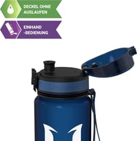 Super Sparrow Tritan Ivópalack 350-1000ml BPA-mentes Sportpalack Kerékpár Fitness - 750 ml, Glossy Blueberry 2