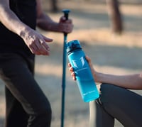 Super Sparrow Tritan Ivópalack 350-1000ml BPA-mentes Sportpalack Kerékpár Fitness Szabadidő - 750 ml, Sea Glass. 6
