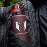 Športová fľaša na vodu Sparrow 1 l – bez BPA – fľaša na vodu z tritanu | Vodotesná, ľahká, vhodná do umývačky riadu, vyklápací uzáver na jedno kliknutie, ergonomická, na fitnes, do posilňovne, na turistiku, cestovanie a bicyklovanie - 8