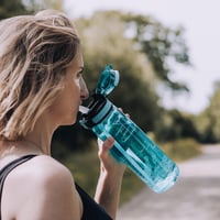 Športová fľaša na vodu Super Sparrow Tritan so slamkou 500 ml – fľaša z plastu bez BPA, nepriepustná 7
