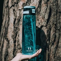 Športová fľaša na vodu Super Sparrow Tritan so slamkou 500 ml – fľaša z plastu bez BPA, nepriepustná 4