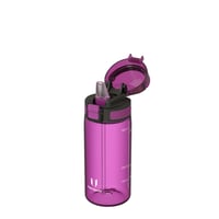 Športová fľaša Super Sparrow Tritan so slamkou, 500 ml, fialová – renovovaná — Na boku sa nachádza škrabanec (stav: pozri 2. obrázok) 1
