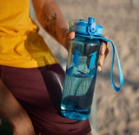 Športová fľaša na pitie Super Sparrow Tritan 1000 ml, bez BPA, vhodná na bicykel, fitnes a outdoorové aktivity, ľahká a udržateľná 5