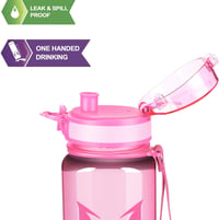 Športová fľaša na pitie Super Sparrow Tritan 1000 ml, bez BPA, vhodná na bicykel, fitnes a outdoorové aktivity, ľahká a udržateľná 3