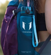 Super Sparrow Tritan Ivópalack 350-1000ml BPA-mentes Sportpalack Kerékpár Fitness Szabadidő - 750 ml, Sea Glass. 5