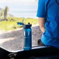 Super Sparrow Tritan Ivópalack 350-1000ml BPA-mentes Sportpalack Kerékpár Fitness - 750 ml, Glossy Blueberry 5