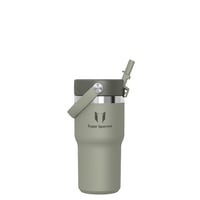 Nerezová termoska Super Sparrow Twistpath s viečkom s ohybnou slamkou – 620 ml – bez obsahu BPA, nepriepustná, vhodná do držiaka v aute 1