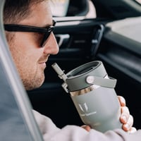 Nerezová termoska Super Sparrow Twistpath s viečkom s ohybnou slamkou – 620 ml – bez obsahu BPA, nepriepustná, vhodná do držiaka v aute 6