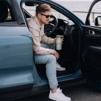Nerezová termoska Super Sparrow Twistpath s viečkom s ohybnou slamkou – 620 ml – bez obsahu BPA, nepriepustná, vhodná do držiaka v aute 8
