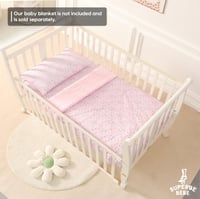 SUPERBE BEBE Gyerekpárna pamut huzattal 40x60 cm, Oeko-TEX, hipoallergén, mosógépben mosható, kisgyermek utazópárna 3-10 éveseknek 7