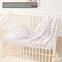 Detský vankúš SUPERBE BEBE s bavlnenou obliečkou 33x45 cm – mäkký hypoalergénny vankúš pre deti od 1 do 3 rokov – ideálny do postieľky, na cestovanie aj na popoludňajší spánok 5