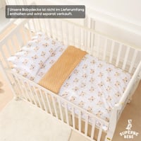 Detský vankúš SUPERBE BEBE s bavlnenou obliečkou 33x45 cm – mäkký hypoalergénny vankúš pre deti od 1 do 3 rokov – ideálny do postieľky, na cestovanie aj na popoludňajší spánok 7