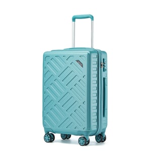 Tvrdý kufor na palubu Supercase so zámkom TSA, 55 cm, 31 l – modrý