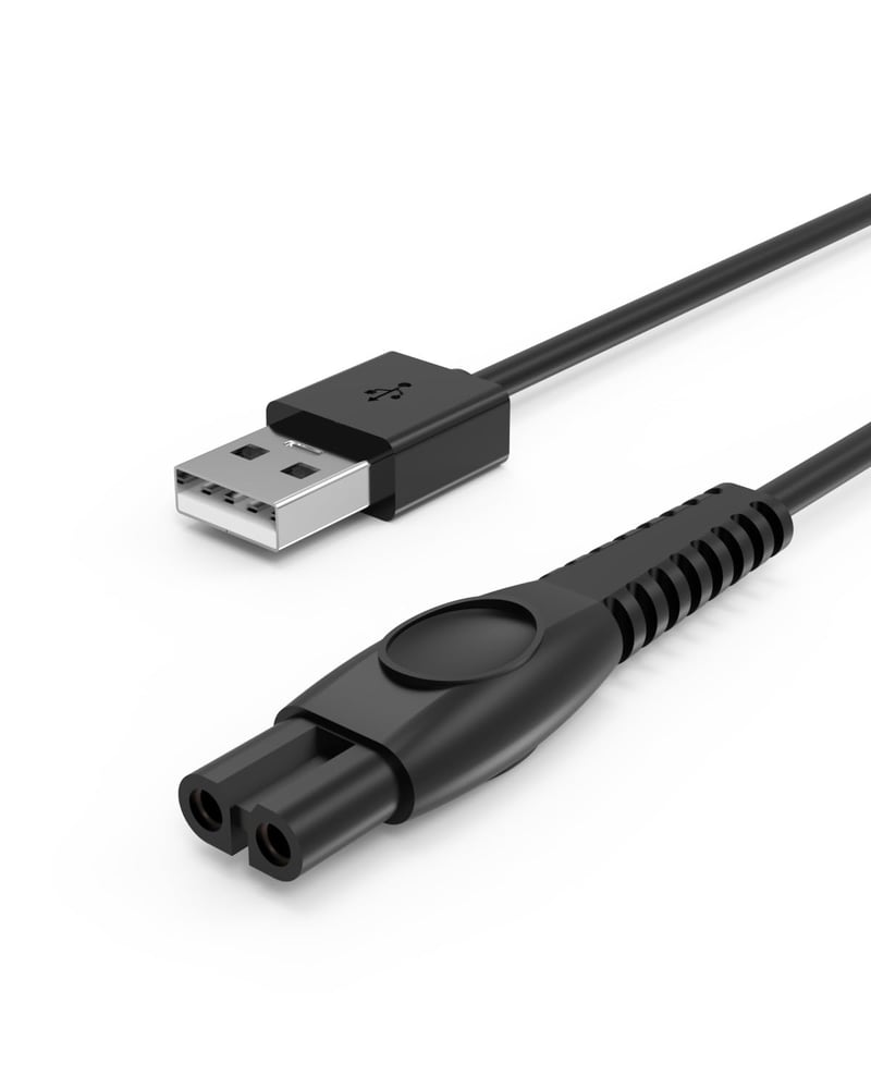 Superer 5V USB-A nabíjací kábel pre holiaci strojček Philips OneBlade 360 QP2824 – kompatibilný náhradný kábel