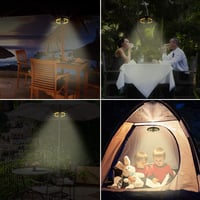 SUPERNIGHT 28 LED Napellenző Lámpa 3 Fényerősség Mód Meleg Fehér Kültéri Világítás 2