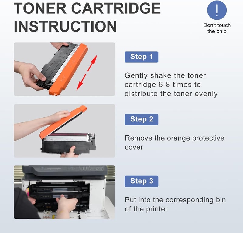 Superpage 117A toner szett HP Color Laser MFP 179fwg 178nwg nyomtatóhoz 4db
