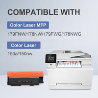 Superpage 117A toner szett HP Color Laser MFP 179fwg 178nwg nyomtatóhoz 4db 2