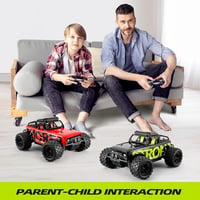 SupKonXi Távirányítós Autó 4WD Terepjáró 40 km/h, 1:18 Monster Truck, 2.4GHz Terep Crawler, 2 Akkumulátor 60 Perc Játékidő, Játékautó Gyerek 6