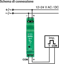 Contor de energie și tensiune Wi-Fi Supla Zamel LIW-01 3
