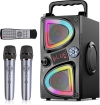 SUPNIU Bluetooth Hangszóró Kettős Mikrofonnal Vezeték Nélküli 1