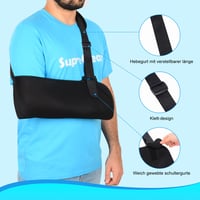 supregear Könnyű Állítható Váll Rögzítő Immobilizáló Pólya Bal Jobb Kar Rotátor Mandzsetta Támogatás S-es méret 5