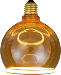 Suprema E27 4W Amber LED Gyűrű Izzó Meleg Fehér 1800K 125mm 1