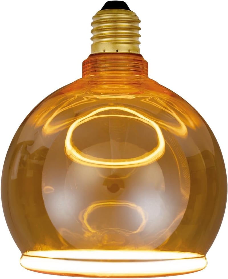 Suprema E27 4W Amber LED Gyűrű Izzó Meleg Fehér 1800K 125mm