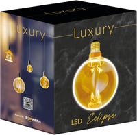 Suprema E27 4W Amber LED Gyűrű Izzó Meleg Fehér 1800K 130mm 6
