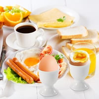 SUPRROW 6 darabos porcelán tojástartó szett fehér 4