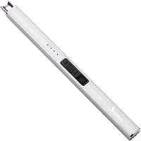 SUPRUS elektromos ívgyújtó USB-s töltéssel szélálló lángmentes ezüst 1