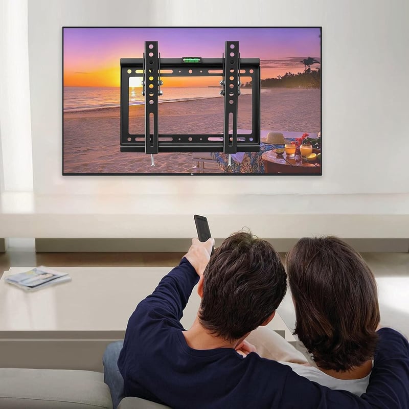 Suptek Dönthető TV Fali Tartó 14-32 Hüvelykes LED LCD Plazma Televíziókhoz VESA 200x200mm Mágneses Vízmértékkel