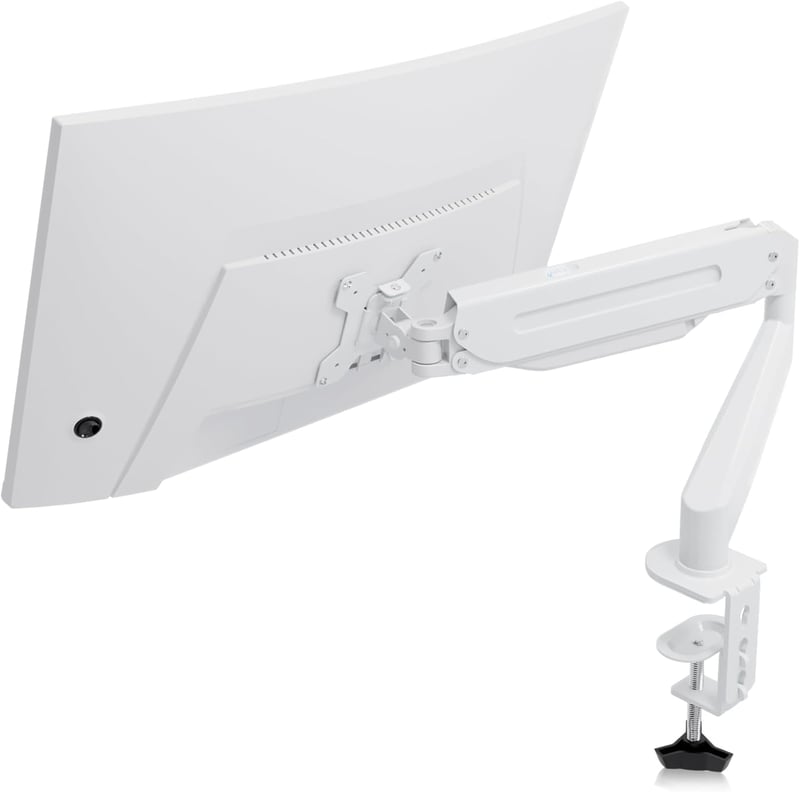 Suptek Gázrugós Monitor Kar 17-27 Colos Asztali Tartó VESA 75/100mm