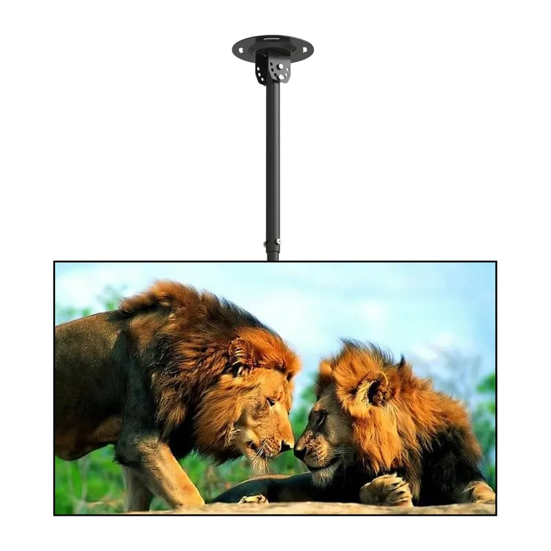 Stropný držiak na TV Suptek MC5602 pre 37-75-palcové televízory, VESA 600x400 mm, nosnosť 59,9 kg, sklopný a otočný, pre LCD, LED, plazmové a prehnuté obrazovky