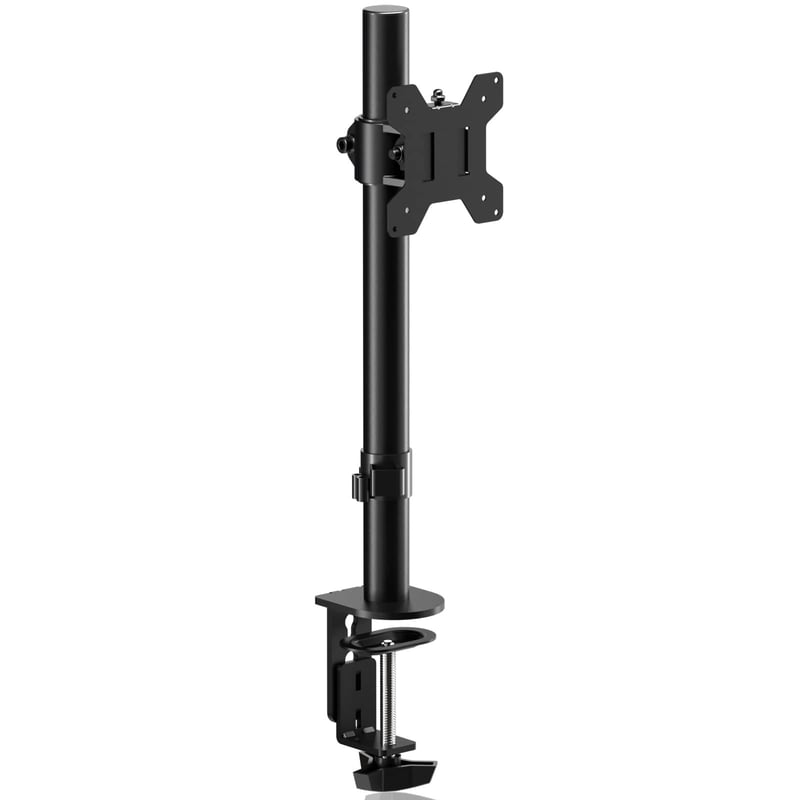 Suptek Nosač za Monitor 13-27" | Stolni Stalak za Monitor do 10kg | Rotacija 360°, Nagib, Podesiva Visina | VESA 75x75