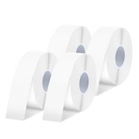 SUPVAN E10/E11/E16 öntapadós hőcímke-szalag, fehér, 15 mm × 6 m, 4 tekercs 1