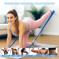 Súprava odporových gúm SURFOU so 4 úrovňami odporu, s taškou, na jogu, pilates, silový tréning a rehabilitáciu 3