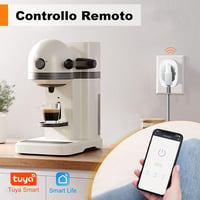 SURFOU Smart WiFi Okos Aljzat Type L, Alexa és Google Home kompatibilis, Időzítő és Fogyasztásmérő 5