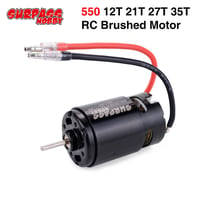 Motor cu perii DollaTek SURPASS HOBBY 550 pentru mașini RC 1/10, compatibil cu TRAXXAS, 12T 2