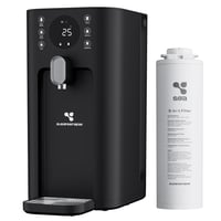 SusGreenable CIARRA RO systém reverznej osmózy 100GPD, dávkovač horúcej vody, 4 teploty, 5 filtrov, 4,3l nádrž, TDS displej, čierny 1