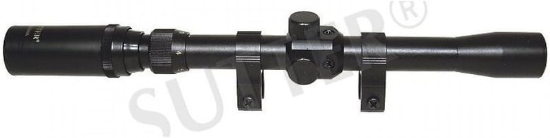 SUTTER 3–7×20 Távcső – Duplex Kereszt, 11 mm Sín, Kis Kaliber, Air Rifle & Airsoft