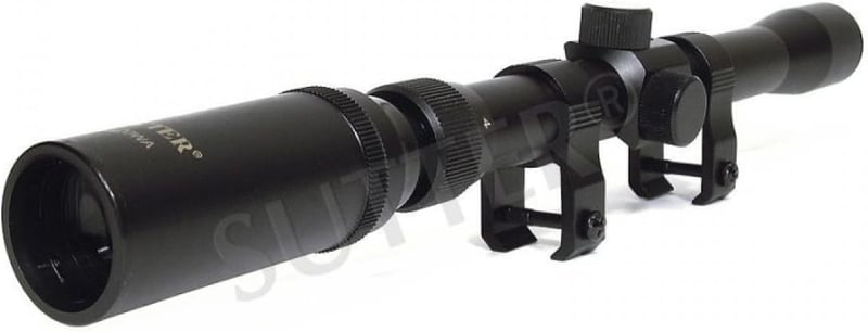 SUTTER 3–7×20 Távcső – Duplex Kereszt, 11 mm Sín, Kis Kaliber, Air Rifle & Airsoft