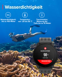 Ceas Sport Inteligent GPS SUUNTO 9 Peak Pro - Ecran AMOLED, 95+ Moduri Sport, Sticlă de Safir, Rezistent la Apă 100m, Monitorizare Puls, Baterie cu Autonomie Lungă 9